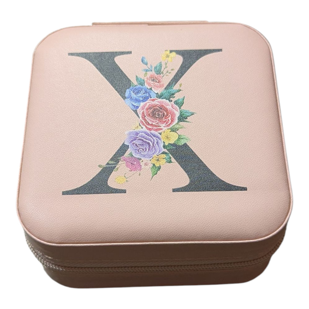 Jewelry Box X Letter New In Box Gift Travel Storage Case